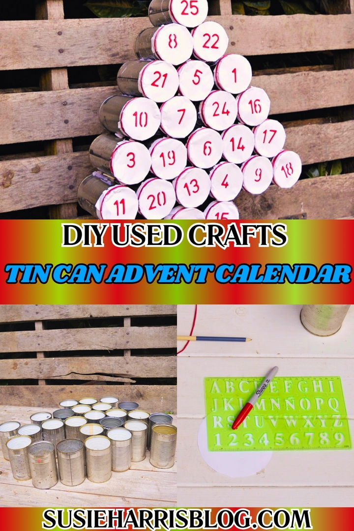 Tin Can Advent Calendar