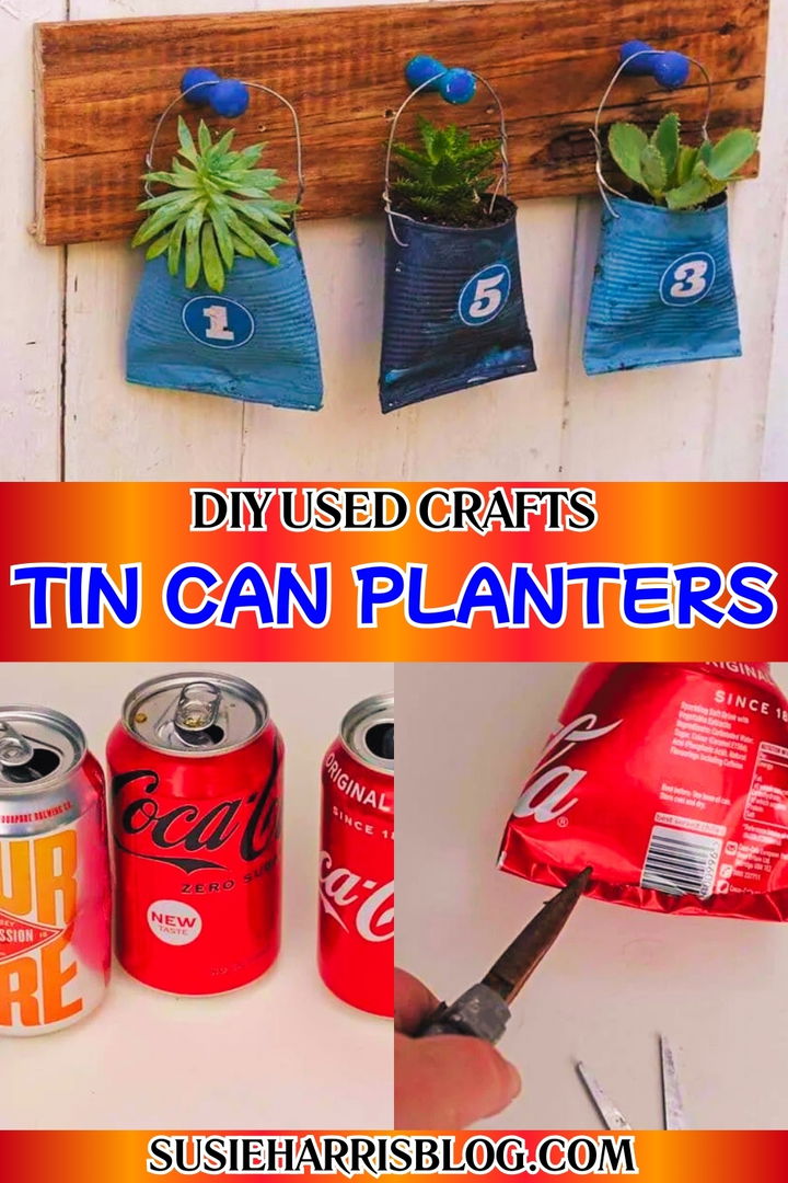 Tin Can Planters