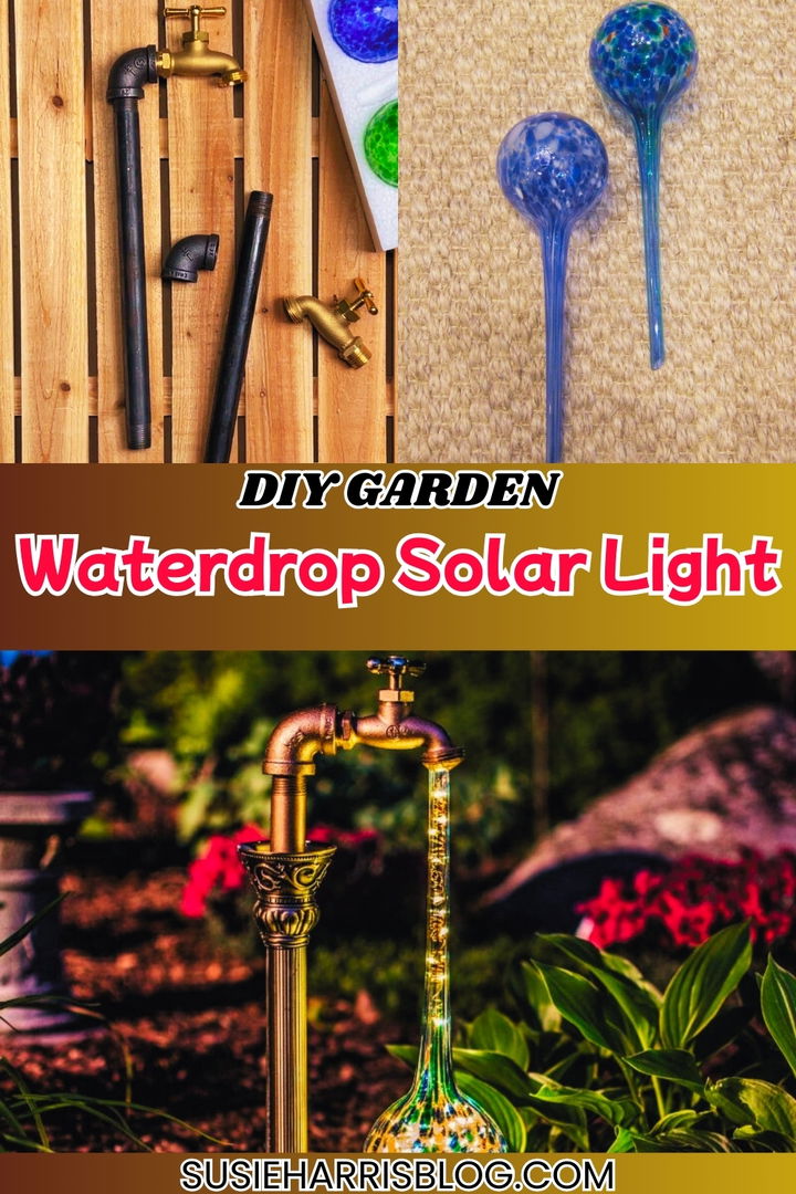 Waterdrop Solar Light