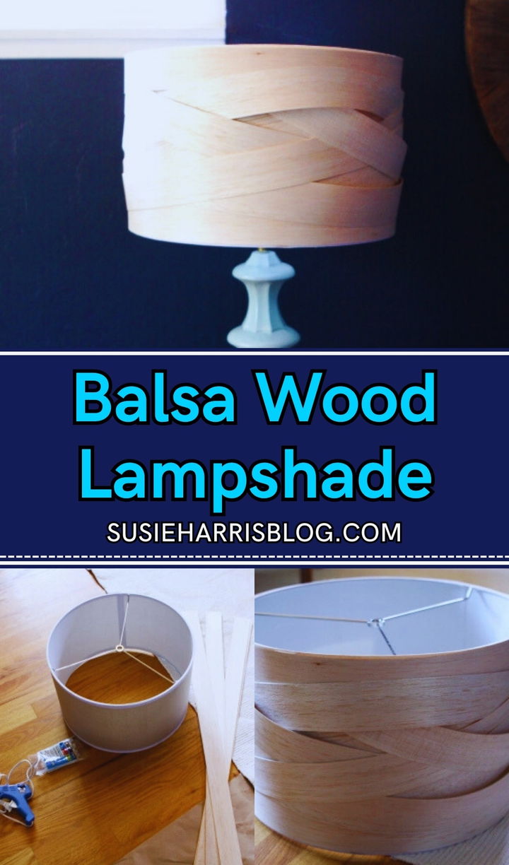 Balsa Wood Lampshade