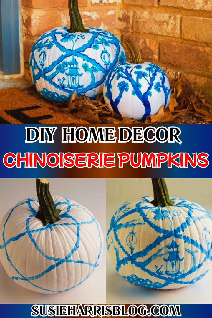 Chinoiserie Pumpkins