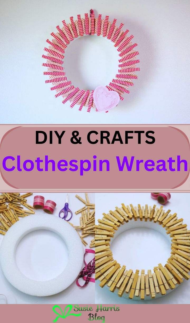 Clothespin Wreath