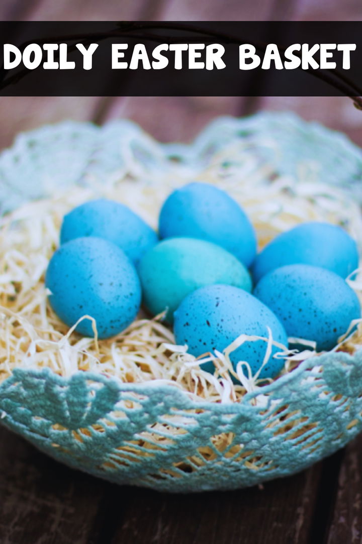 Doily Easter Basket