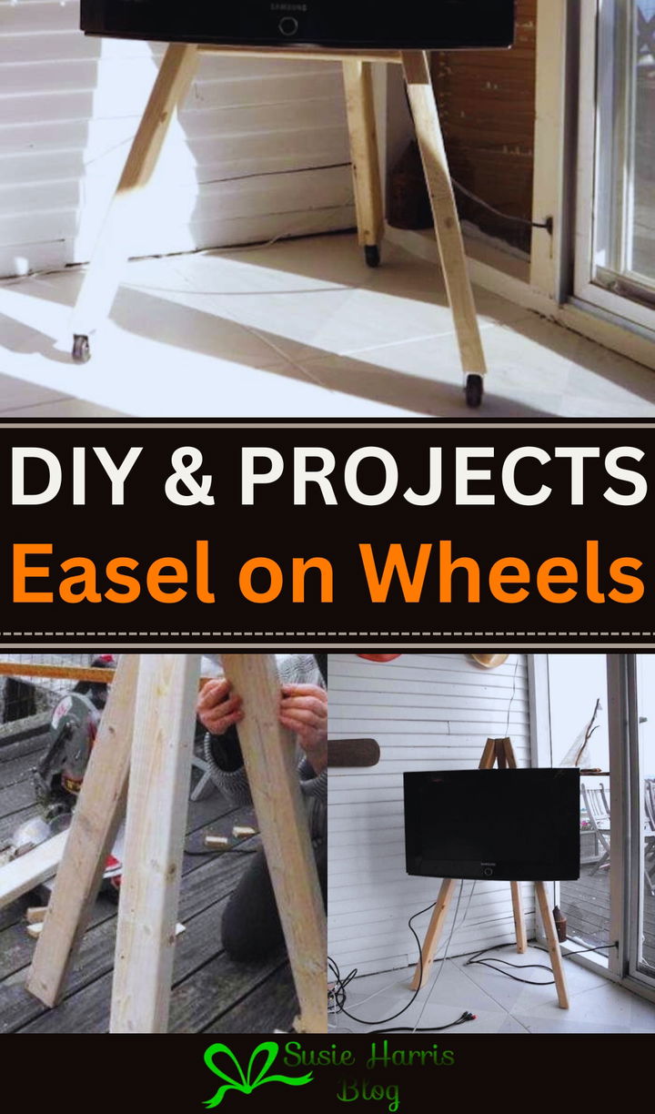 Easel on Wheels