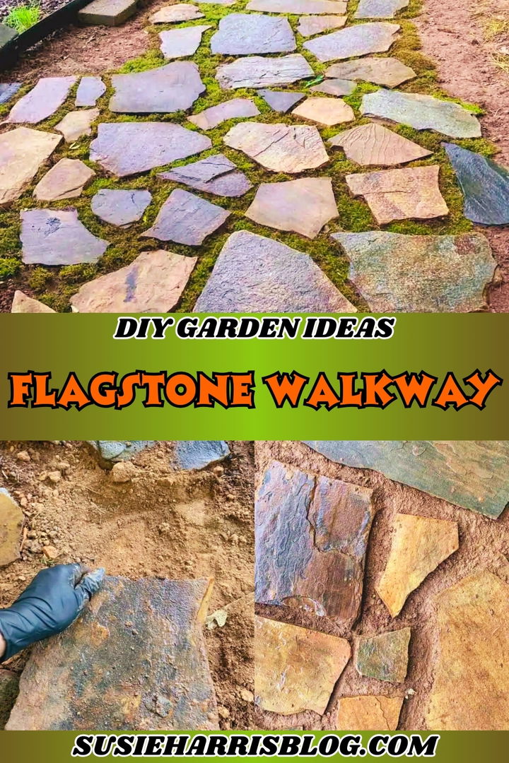 Flagstone Walkway