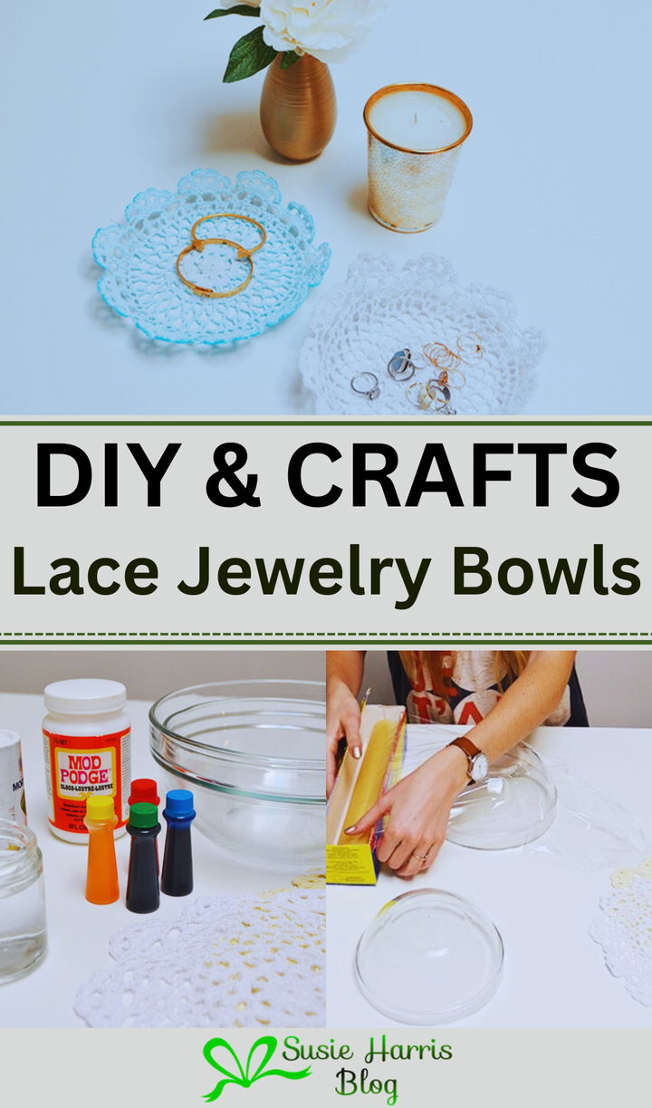 Lace Jewelry Bowls