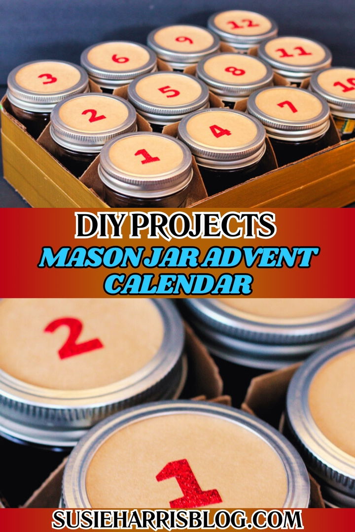 Mason Jar Advent Calendar