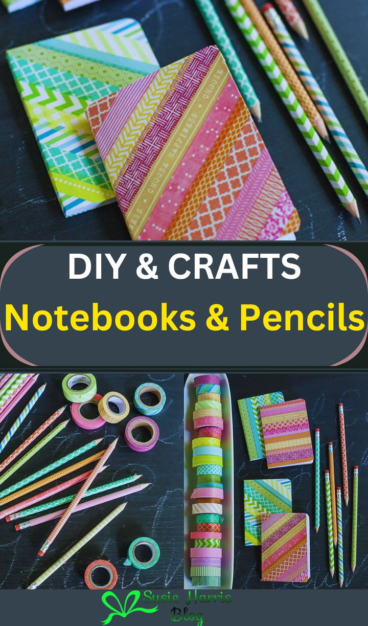 Notebooks Pencils