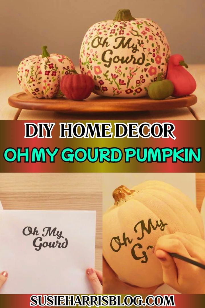 Oh My Gourd Pumpkin