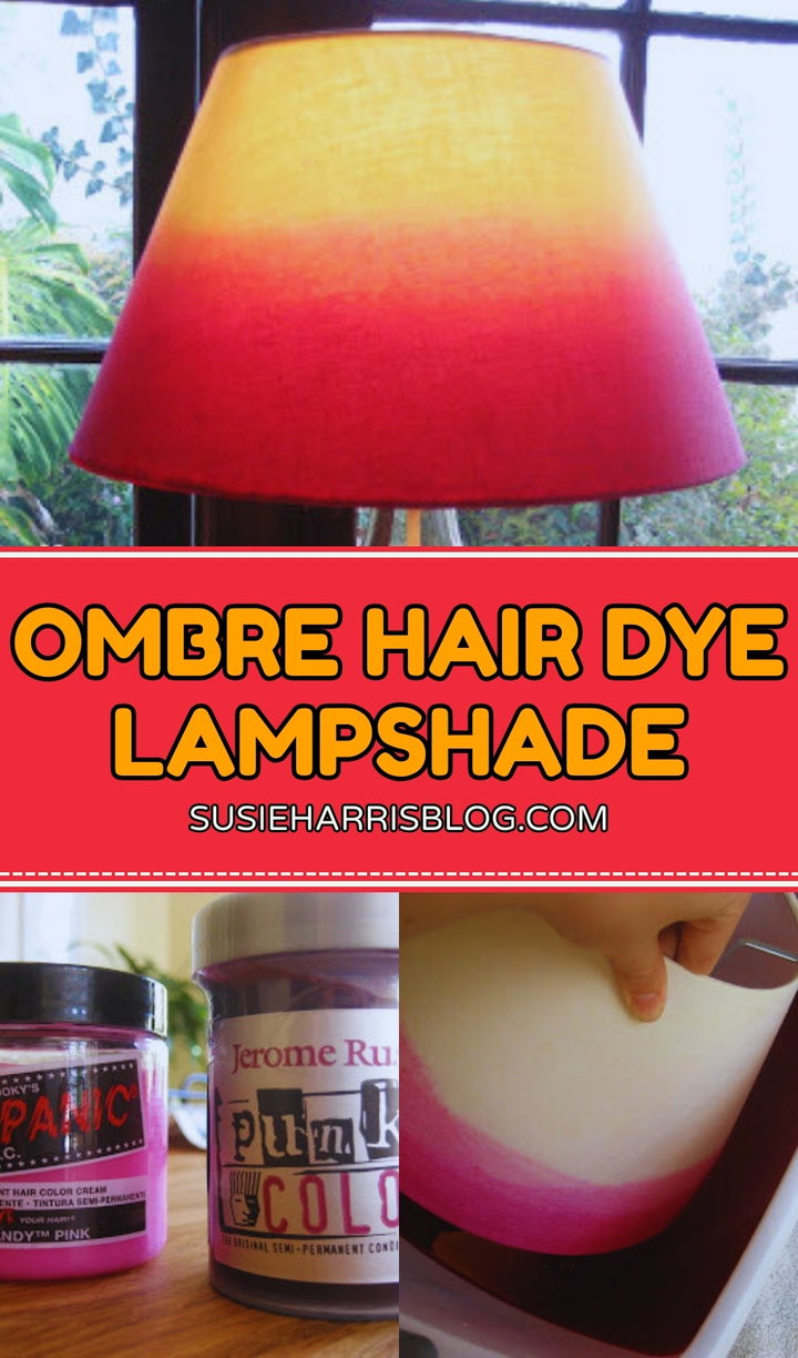 Ombre Hair Dye Lampshade