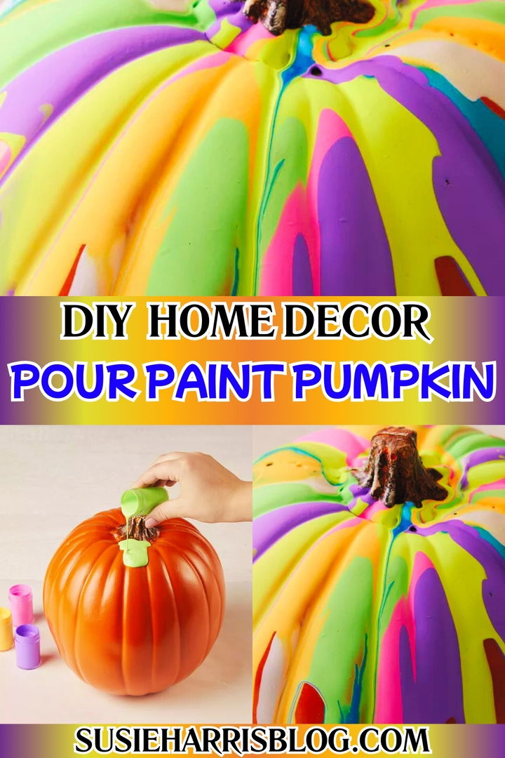 Pour Paint Pumpkin