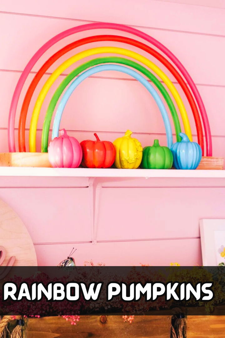 Rainbow Pumpkins