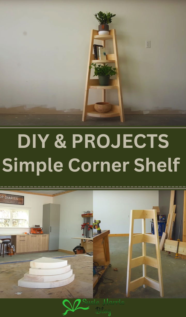 Simple Corner Shelf