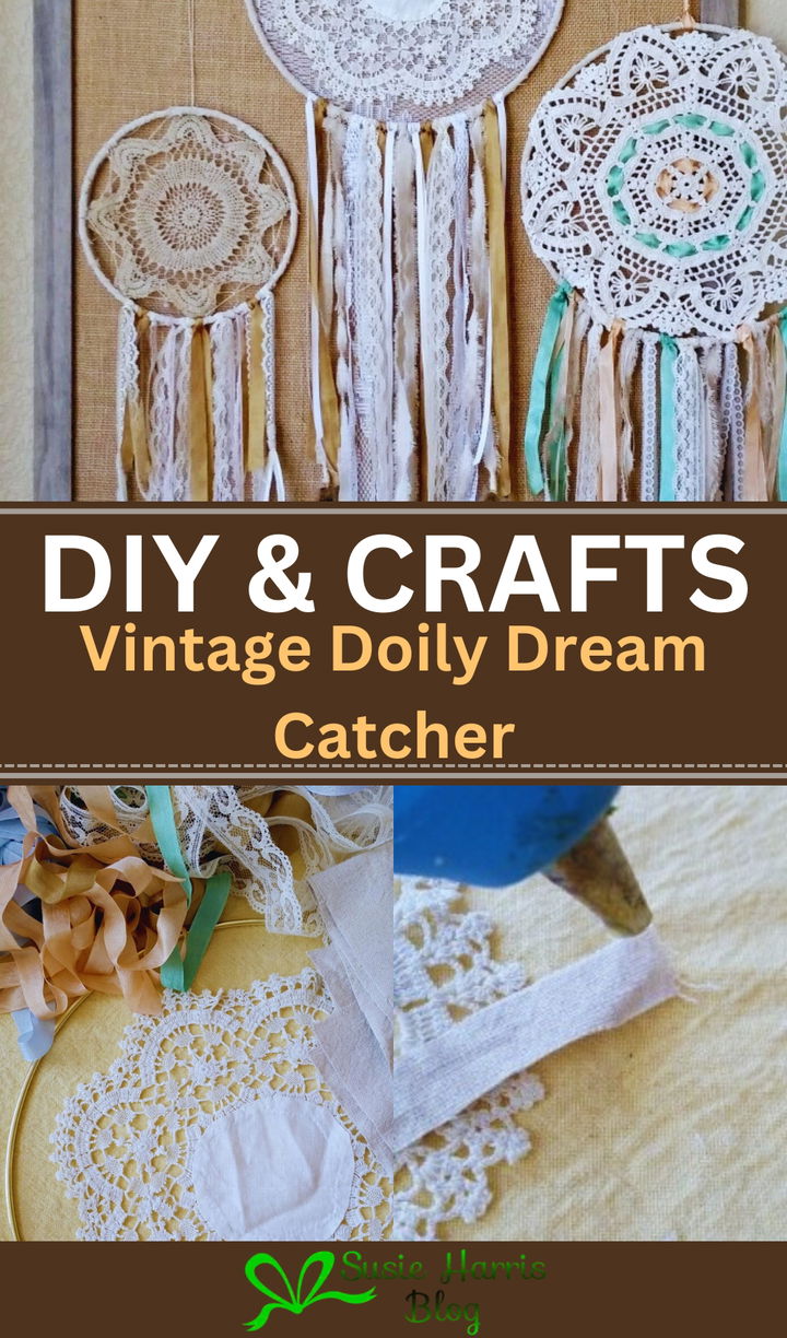 Vintage Doily Dream Catcher