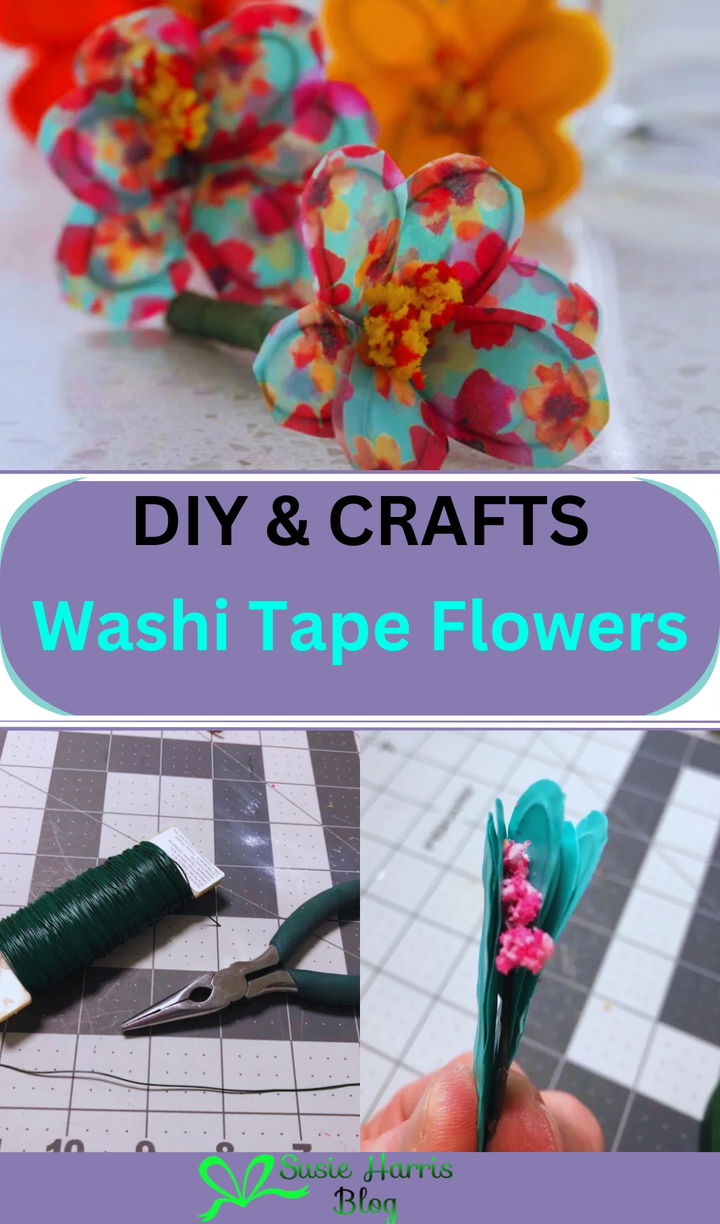 Washi Tape Flowers