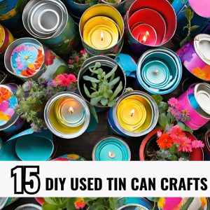 15 DIY Used Tin Can Crafts