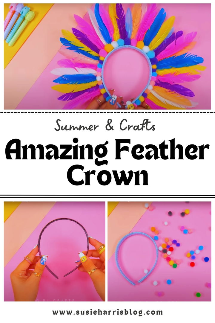 Amazing Feather Crown