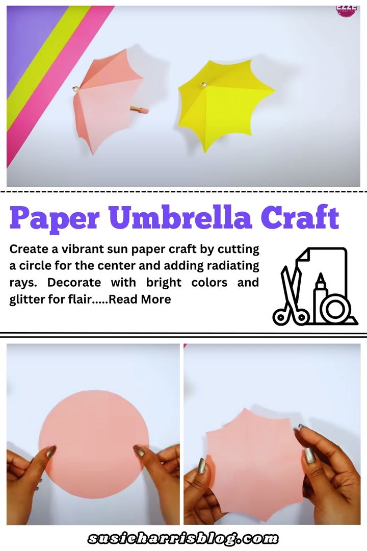 Paper Umbrella Craft