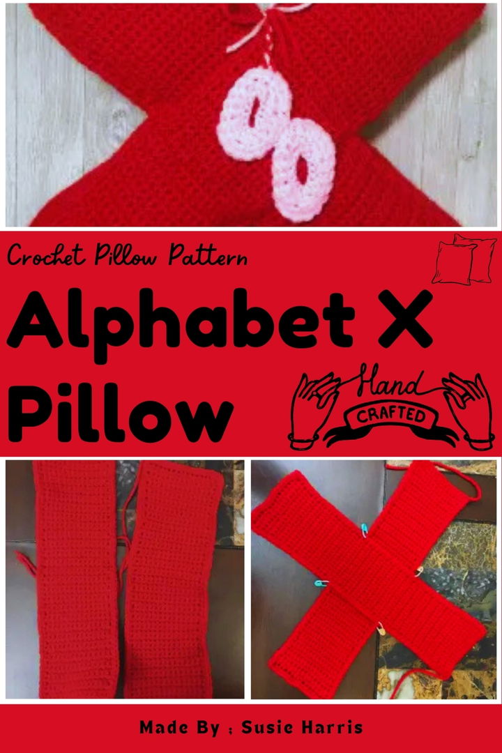 Alphabet X Pillow