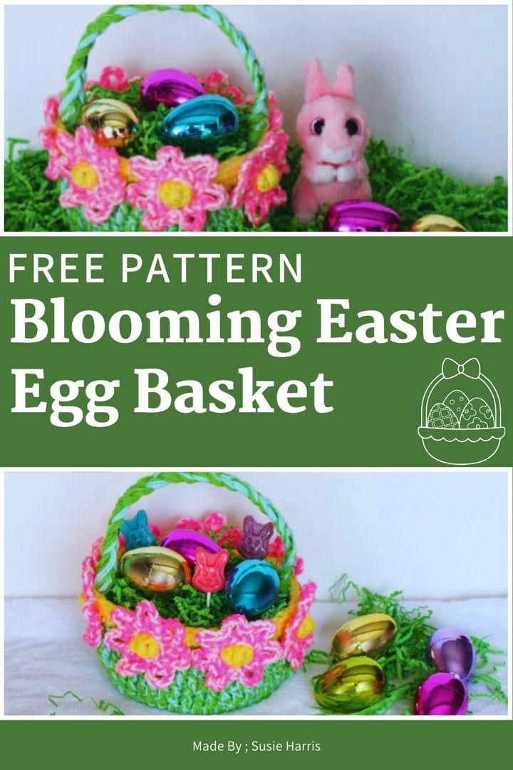 Blooming Easter Egg Basket