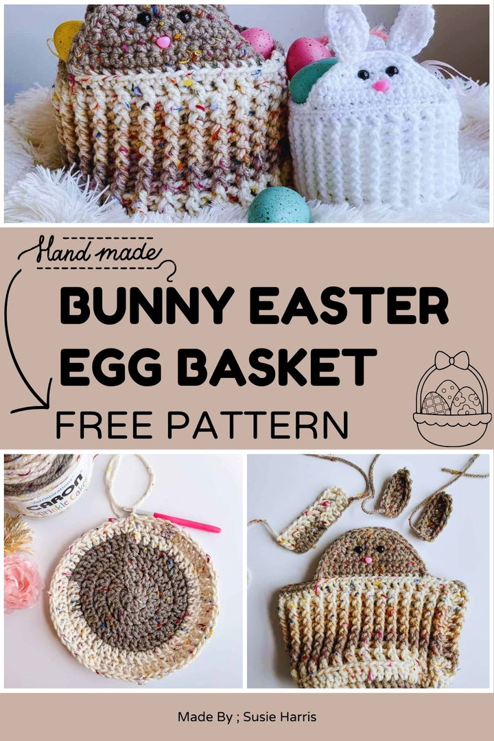 Bunny Easter Egg Basket