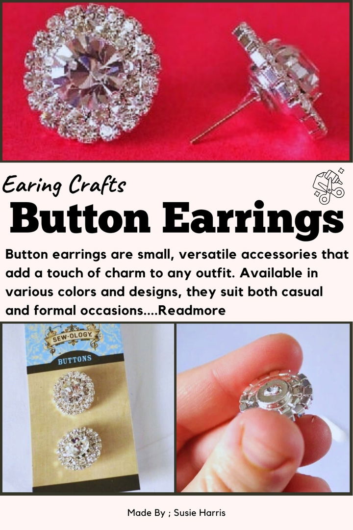 Button Earrings