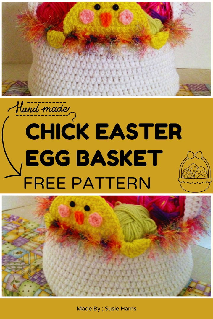 Chick Easter Egg Basket