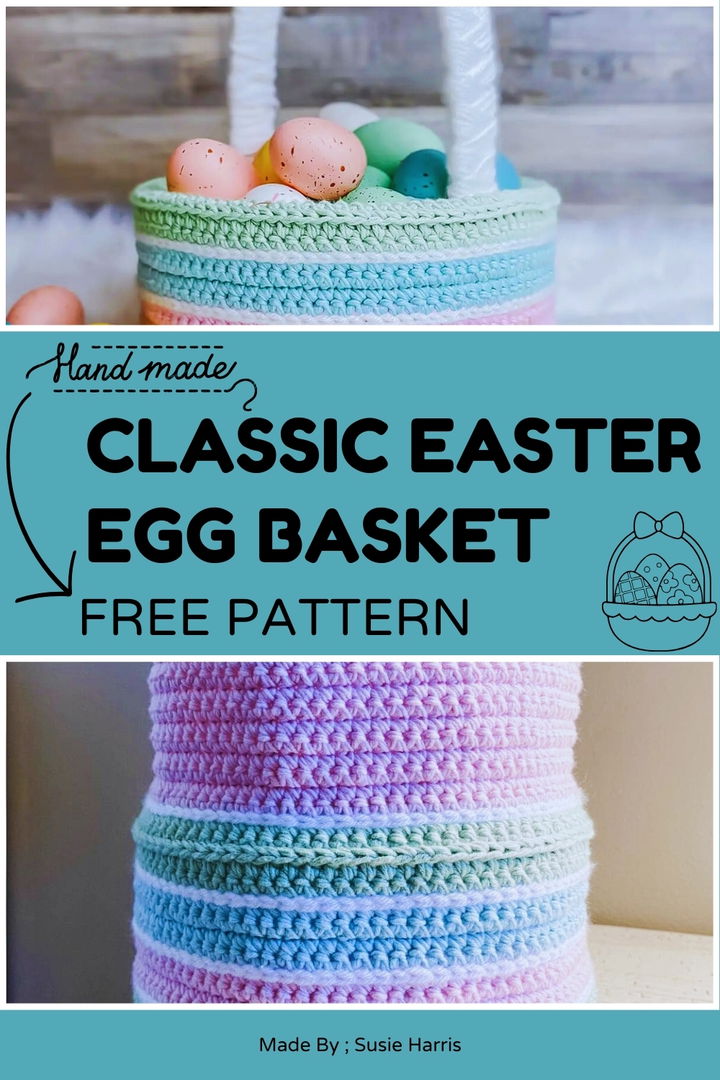 Classic Easter Egg Basket