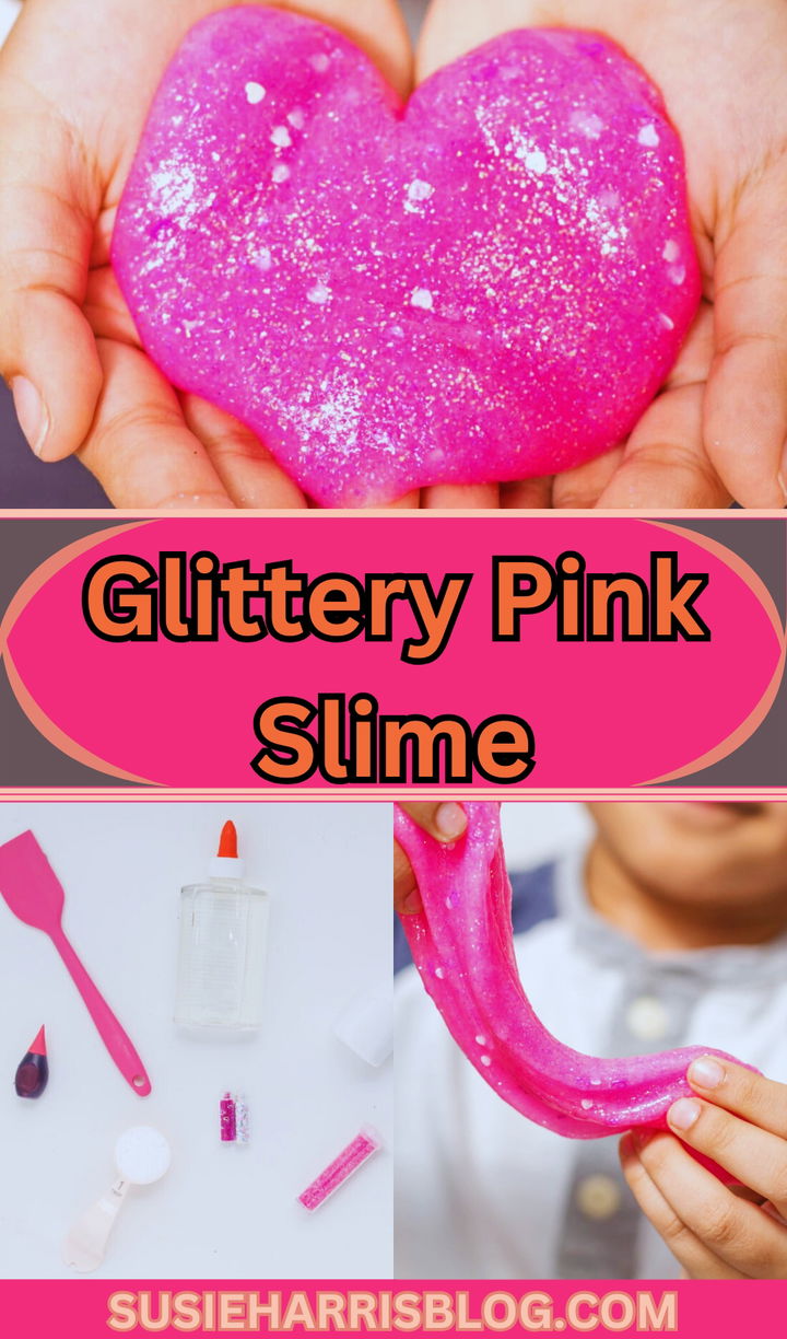 Glittery Pink Slime