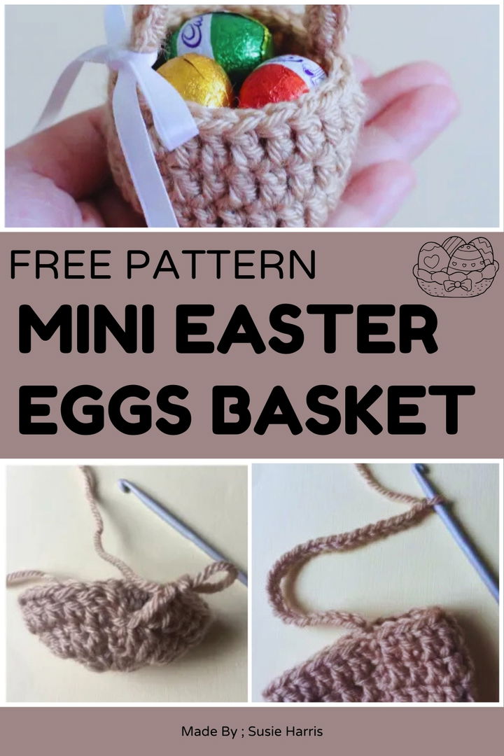 Mini Easter Eggs Basket