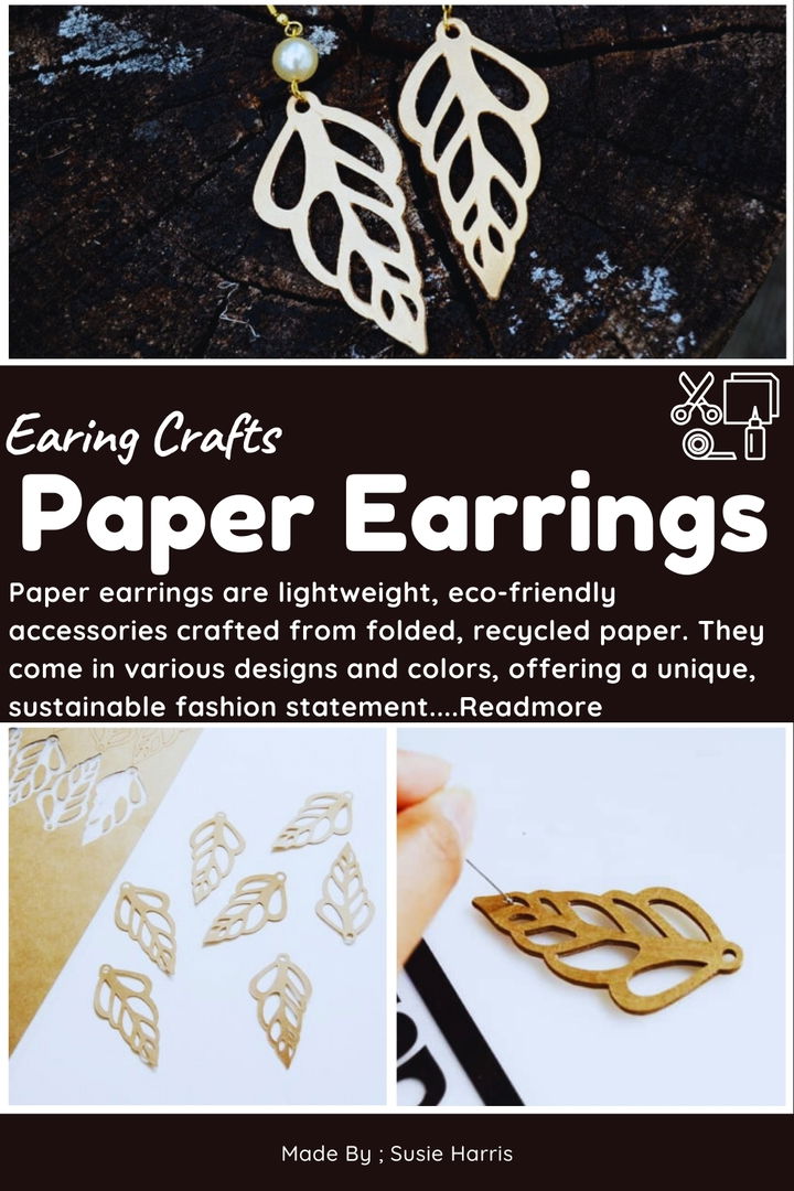 Paper Earrings