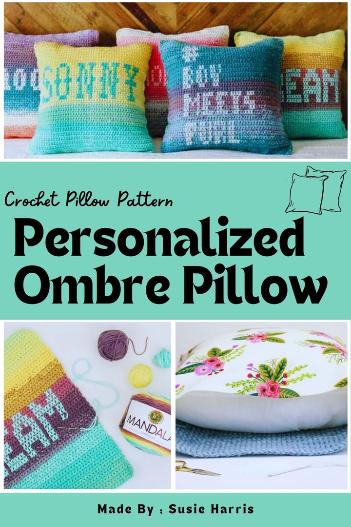 Personalized Ombre Pillow