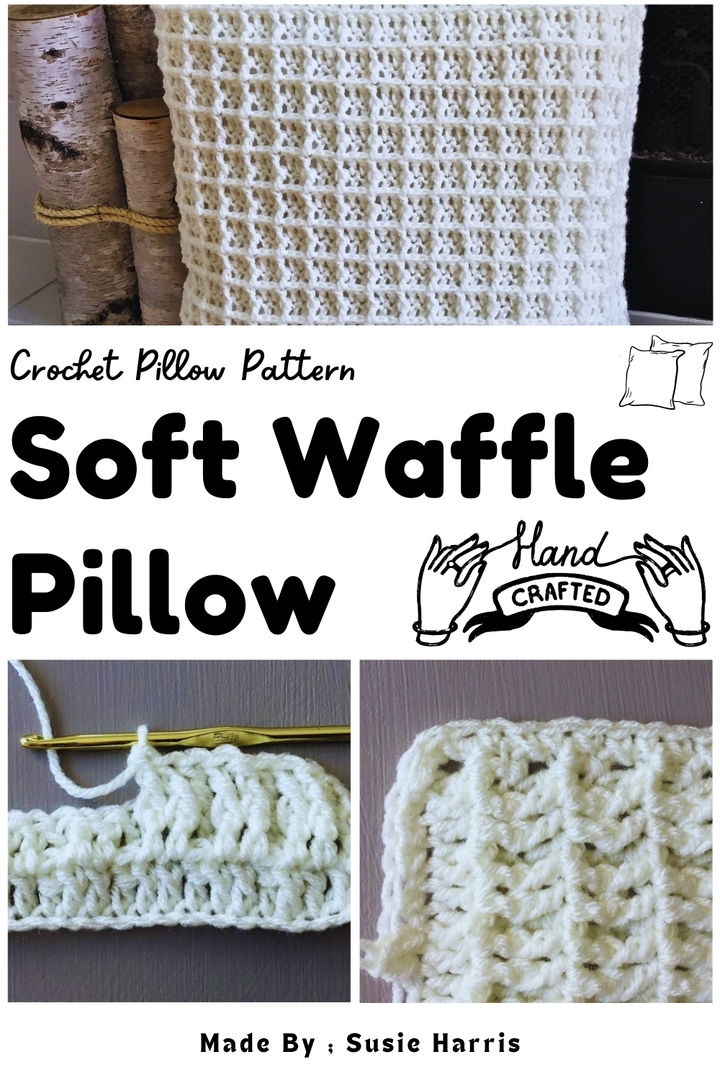 Soft Waffle Pillow