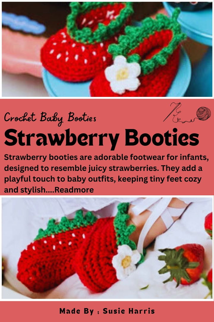 Strawberry Booties