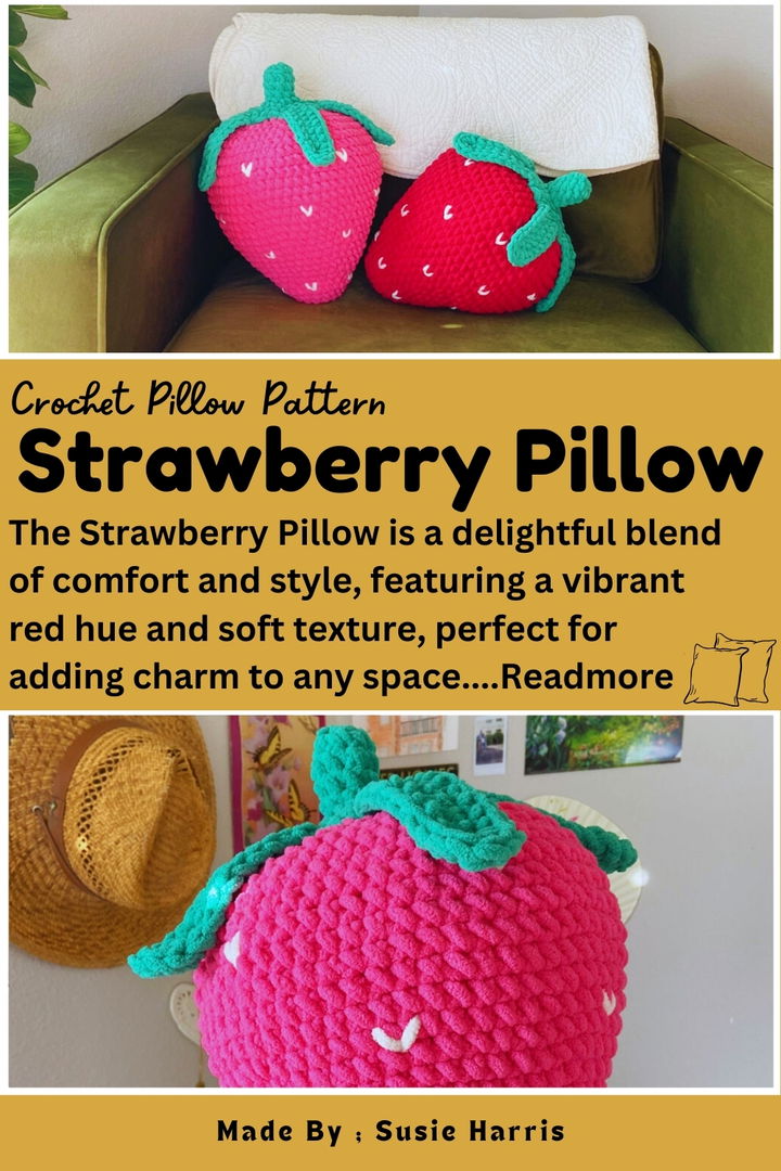 Strawberry Pillow