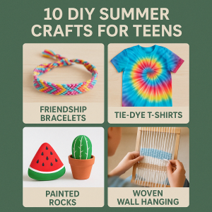 10 DIY Summer Crafts For Teens