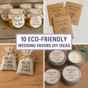 10 Eco Friendly Wedding Favors DIY Ideas