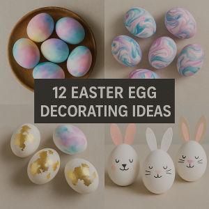 12 Easter Egg Decorating Ideas