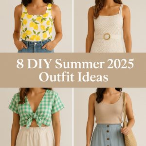 8 DIY Summer 2025 Outfit Ideas