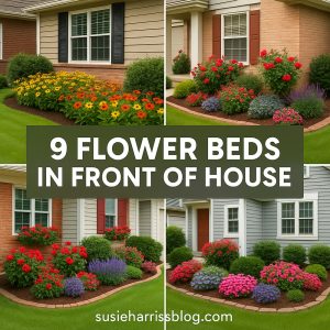 9 Flower Beds In Front Of House1