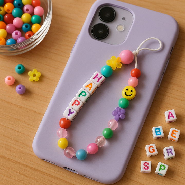 Beaded Phone Charms
