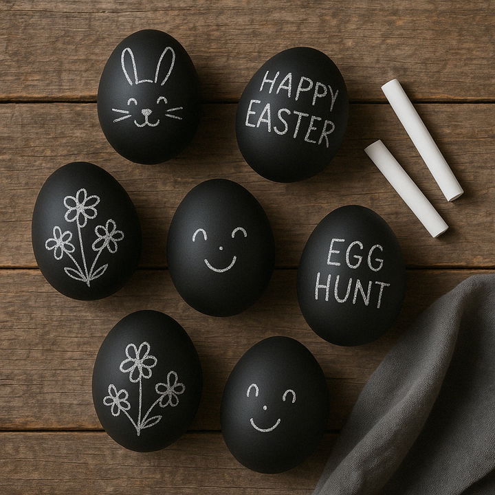 Chalkboard Eggs