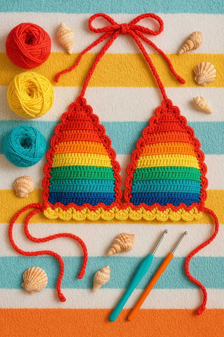 Crochet Bikini Top