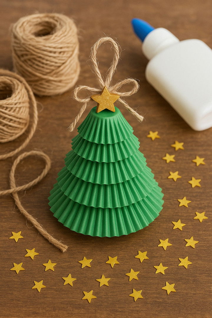Cupcake Liner Trees