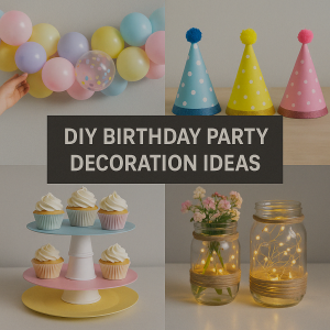 DIY Birthday Party Decoration Ideas