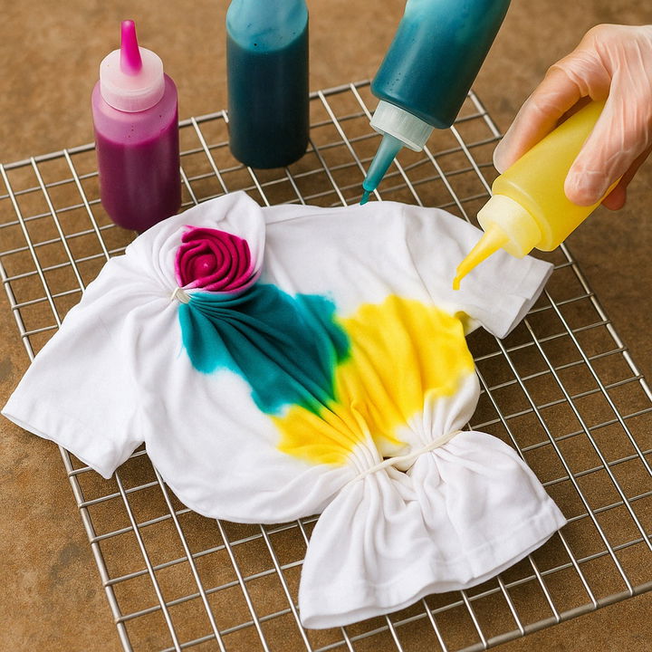 DIY Tie Dye T Shirts