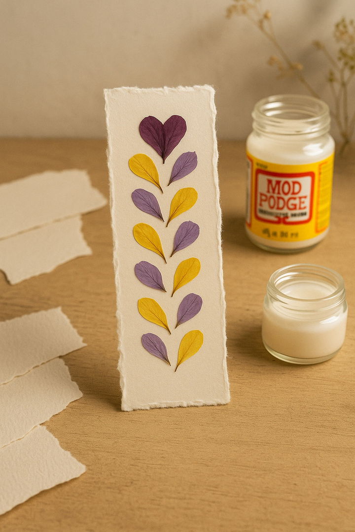 Deckled Edge Paper Bookmark
