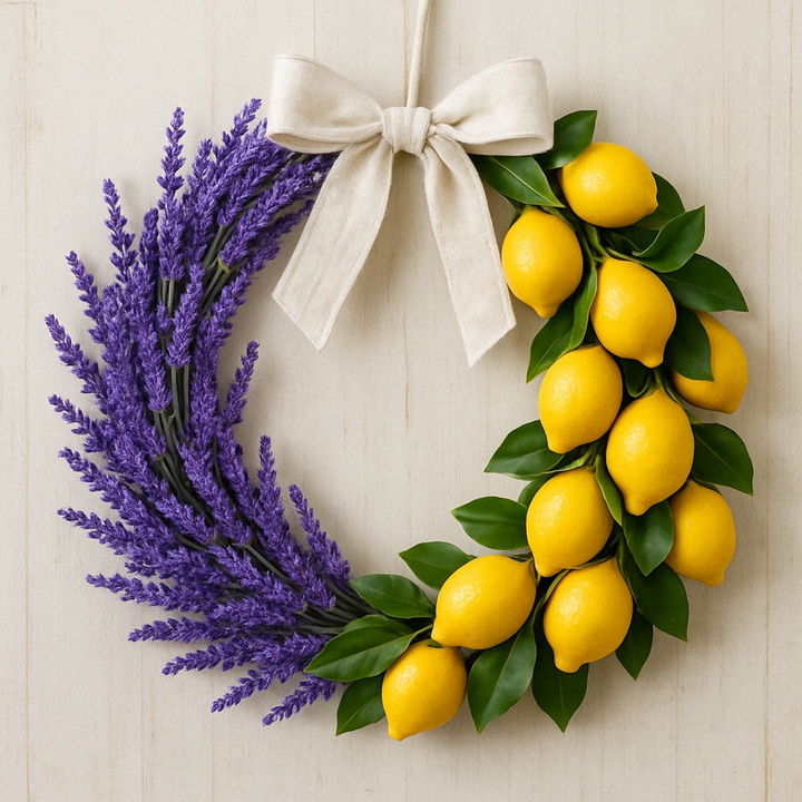 Half and Half Wreath