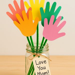 Handprint Flower Bouquet