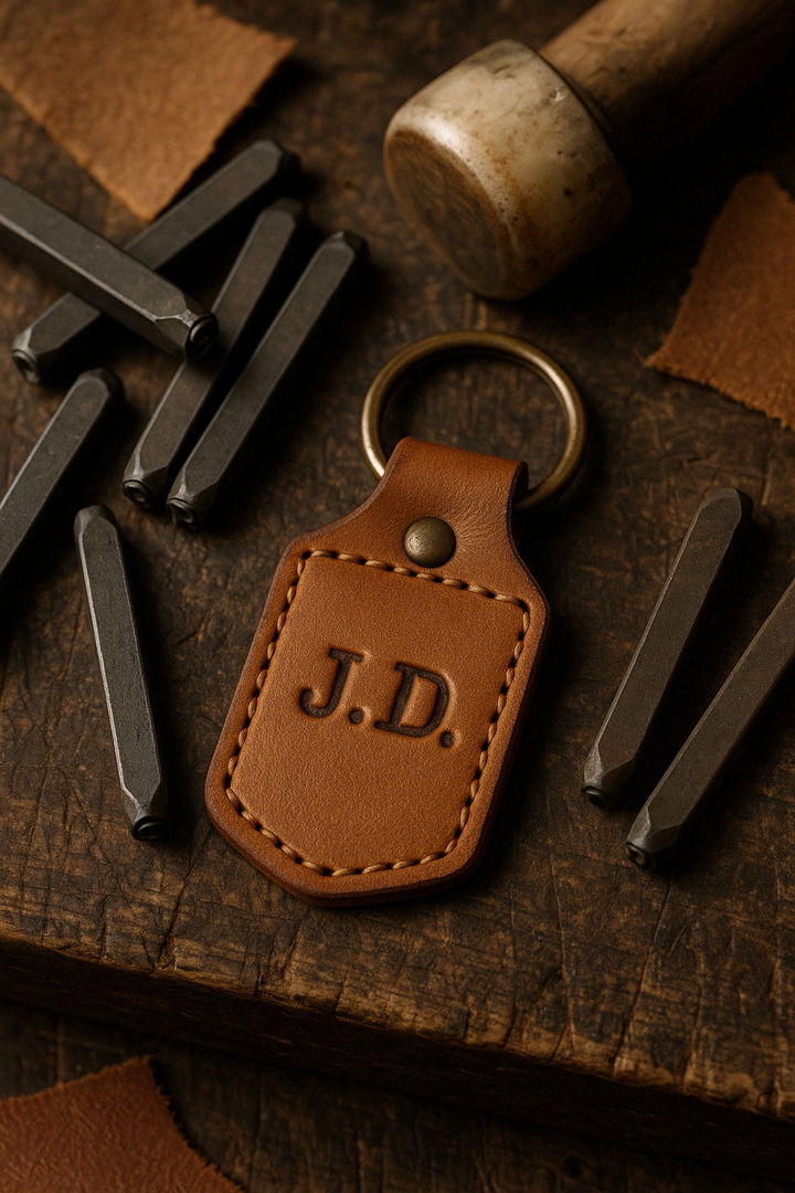 Leather Keychain